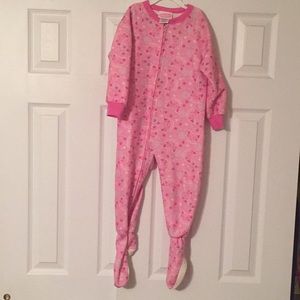 Size 4 pink onesie pajamas!